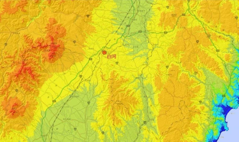 地理院地図のイメージ